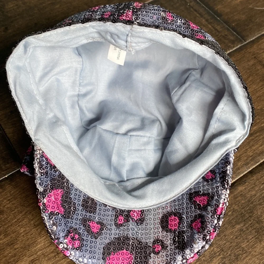 💜3/$15 Sparkling Hat with Bow